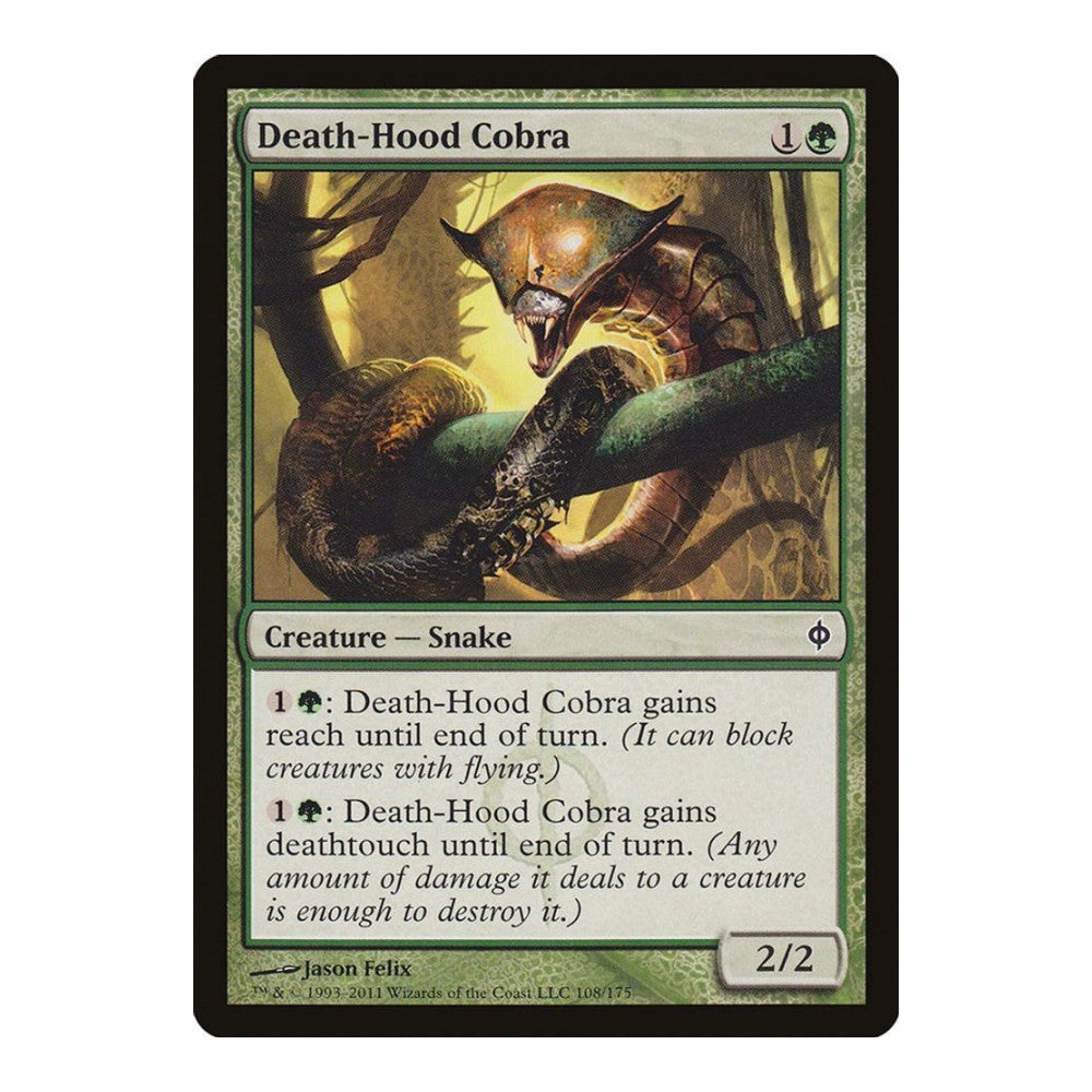 Death Hood Cobra - New Phyrexia () - Near Mint -