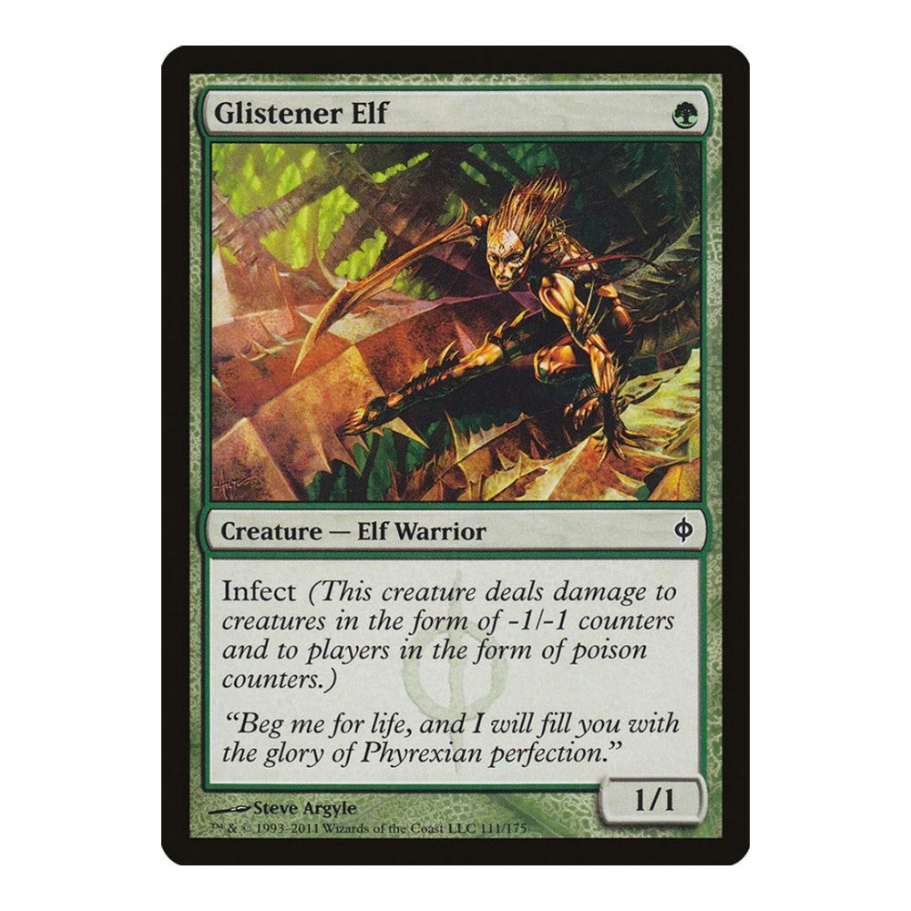 Glistener Elf - New Phyrexia () - Near Mint -