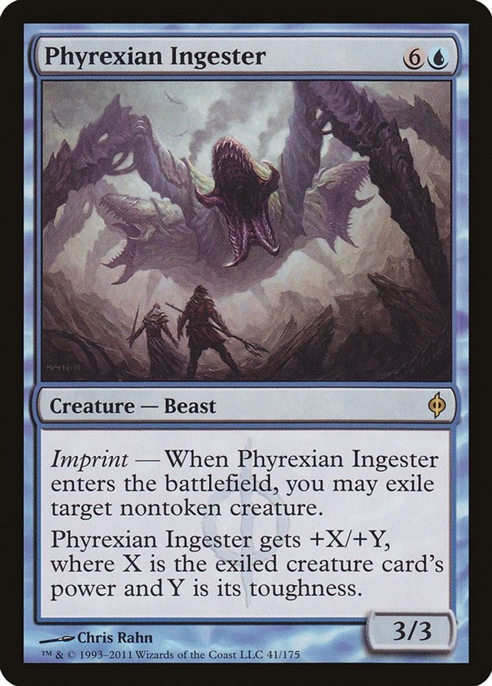 2011 Magic: The Gathering: New Phyrexia (NPH) - Phyrexian Ingester (#41, Rare) (, Near Mint)