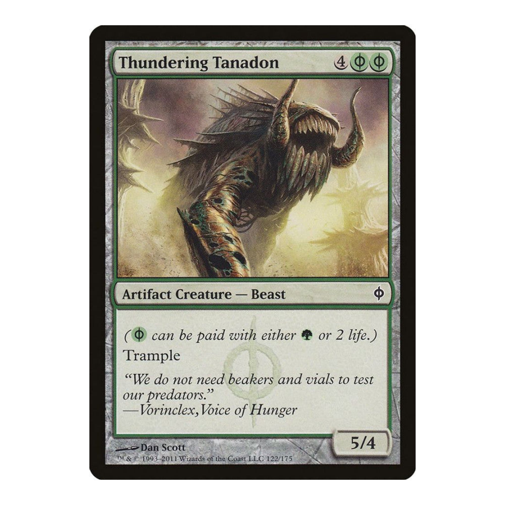 Thundering Tanadon - New Phyrexia () - Near Mint -