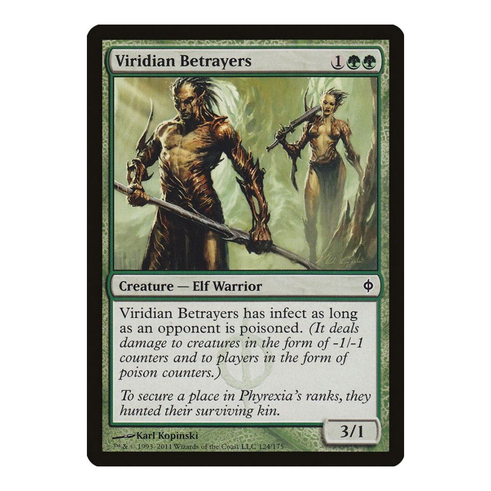 Viridian Betrayers - New Phyrexia () - Near Mint -