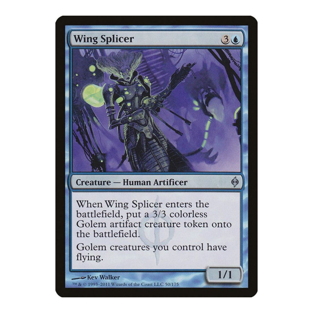 2011 Magic: The Gathering: New Phyrexia (NPH) - Wing Splicer (#50, Uncommon) (, Near Mint)