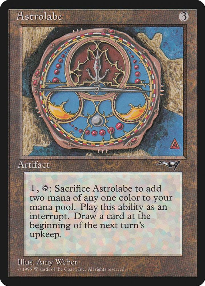 1996 Magic: The Gathering: Alliances (ALL) - Astrolabe (#118b, Common) (, Near Mint)