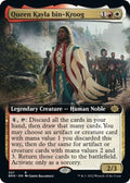 2022 Magic: The Gathering: The Brothers' War (BRO) - Queen Kayla bin Kroog Extended Art (#357, Rare) (, Near Mint)