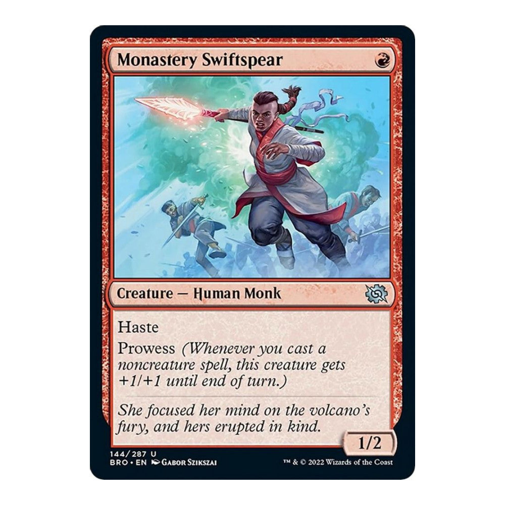Monastery Swiftspear - The Brothers' War () - Near Mint -
