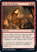 2022 Magic: The Gathering: The Brothers' War (BRO) - The Fall of Kroog (#133, Uncommon) (, Near Mint)