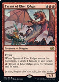 2022 Magic: The Gathering: The Brothers' War (BRO) - Tyrant of Kher Ridges (#154, Rare) (Foil, Near Mint)