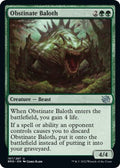 2022 Magic: The Gathering: The Brothers' War (BRO) - Obstinate Baloth (#187, Uncommon) (, Near Mint)