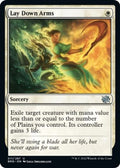 2022 Magic: The Gathering: The Brothers' War (BRO) - Lay Down Arms (#11, Uncommon) (, Near Mint)