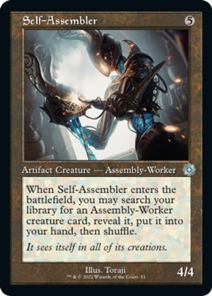 2022 Magic: The Gathering: The Brothers' War: Retro Frame Artifacts (BRR) - Self Assembler (#51, Uncommon) (, Near Mint)