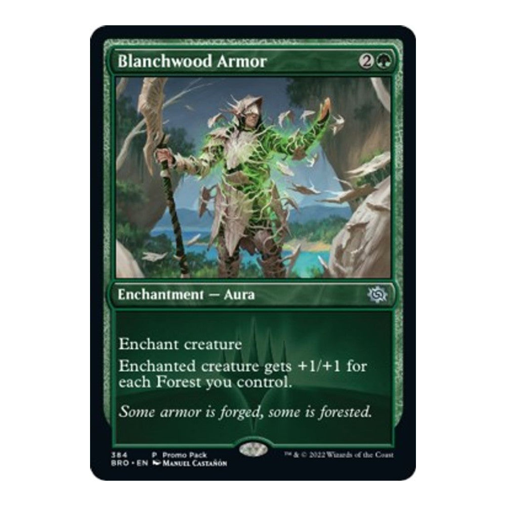 Blanchwood Armor - Promo Pack: The Brothers' War () - Near Mint -
