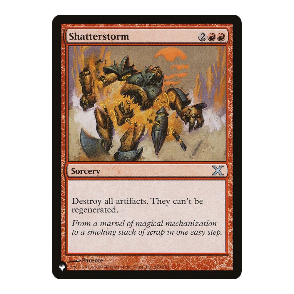 Shatterstorm - The List Reprints () - Near Mint -