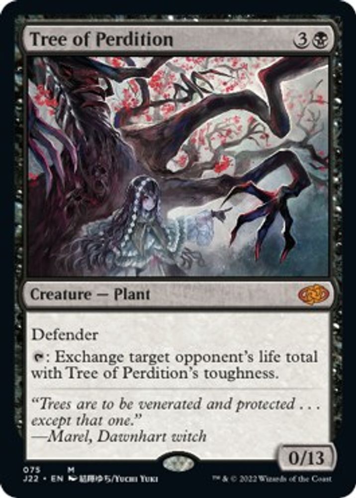 2022 Magic: The Gathering: Jumpstart 2022 (J22) - Tree of Perdition (#75, Mythic Rare) (, Near Mint)