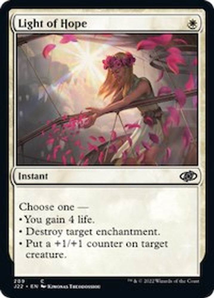 2022 Magic: The Gathering: Jumpstart 2022 (J22) - Light of Hope (#209, Common) (, Near Mint)