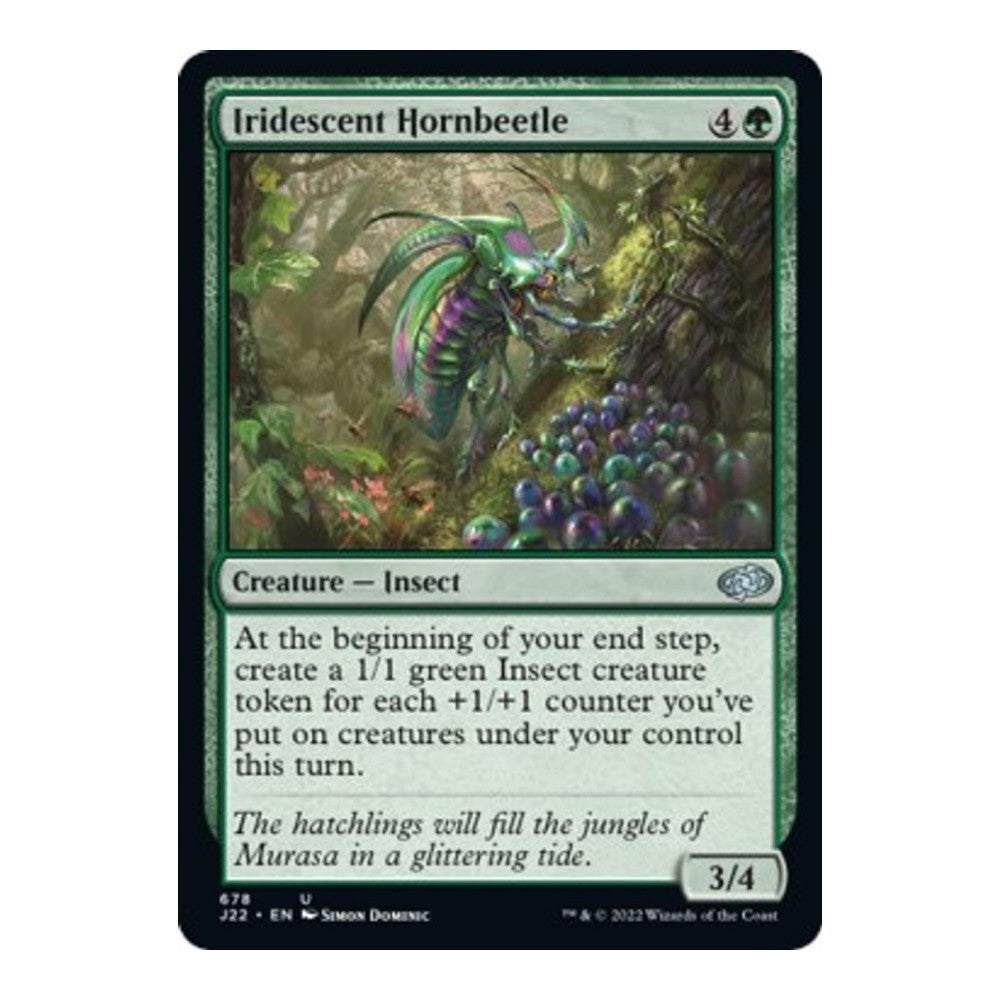 Iridescent Hornbeetle - Jumpstart 2022 () - Near Mint -