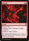 2022 Magic: The Gathering: Starter Commander Decks (SCD) - Abrade (#122, Uncommon) (, Near Mint)