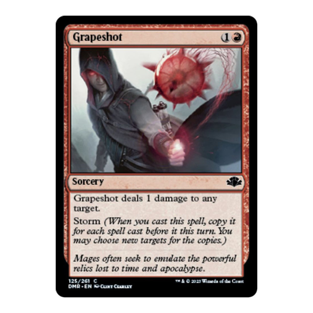 2023 Magic: The Gathering: Dominaria Remastered (DMR) - Grapeshot (#125, Common) (Foil, Near Mint)