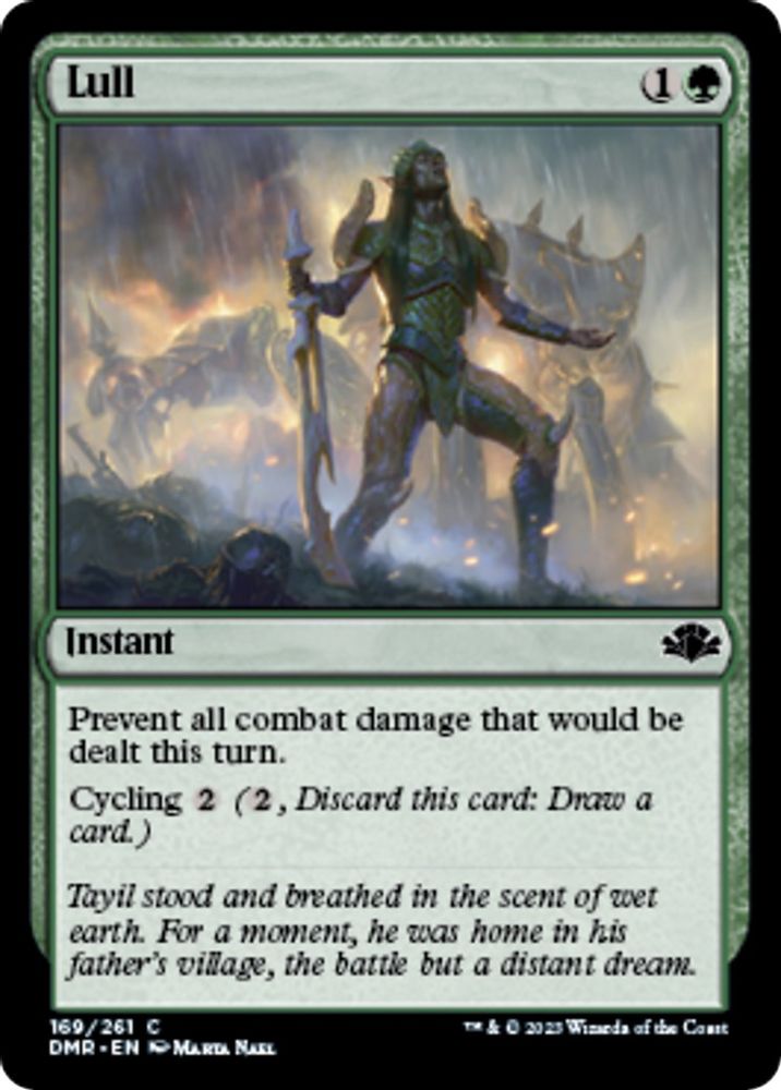 2023 Magic: The Gathering: Dominaria Remastered (DMR) - Lull (#169, Common) (, Near Mint)
