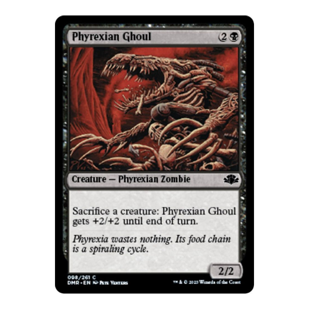 2023 Magic: The Gathering: Dominaria Remastered (DMR) - Phyrexian Ghoul (#98, Common) (Foil, Near Mint)