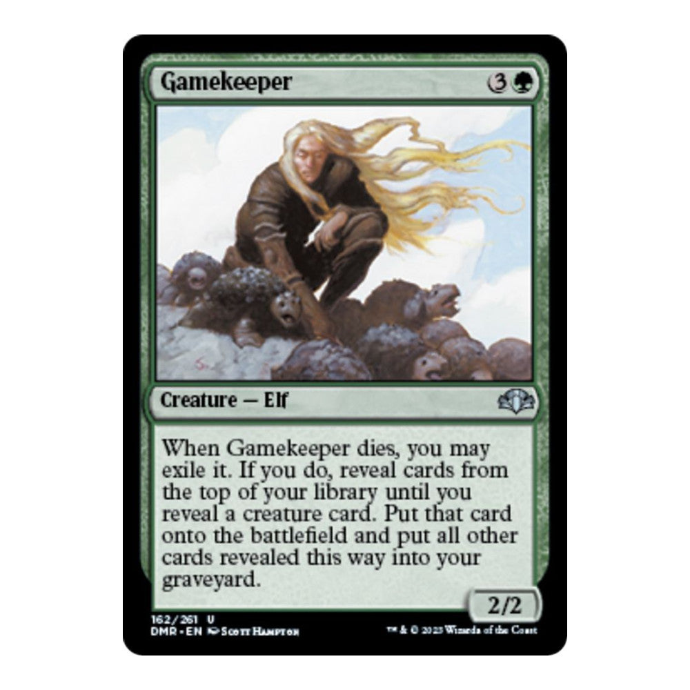 2023 Magic: The Gathering: Dominaria Remastered (DMR) - Gamekeeper (#162, Uncommon) (Foil, Near Mint)