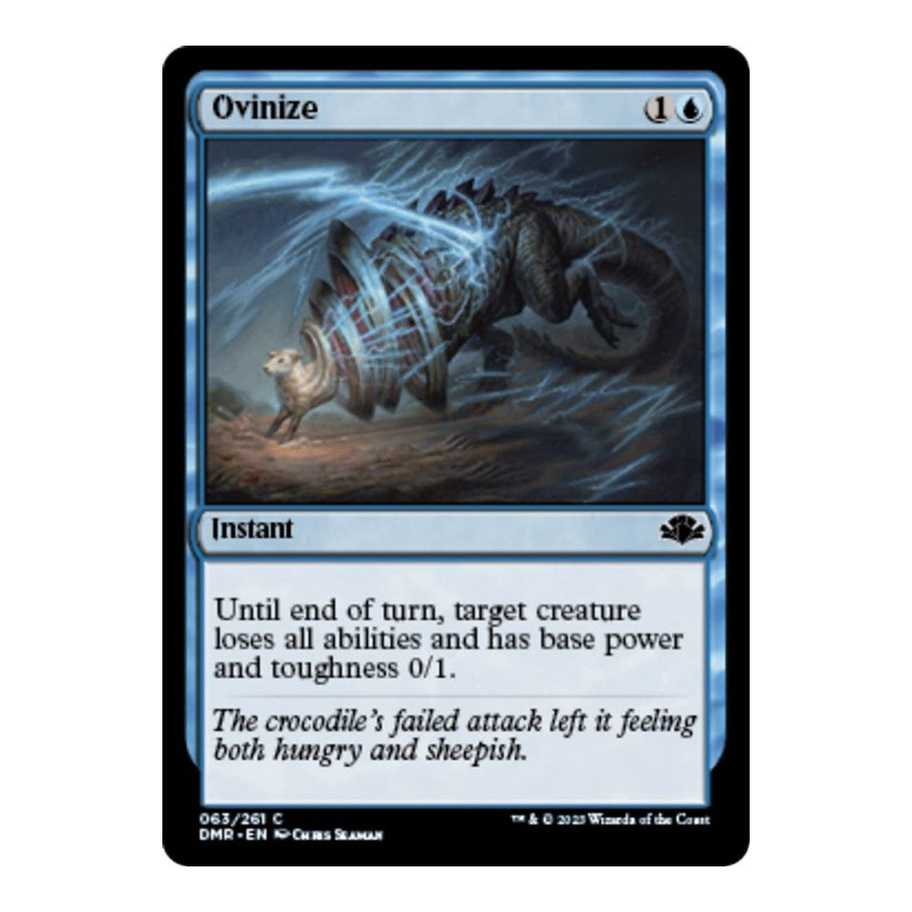 2023 Magic: The Gathering: Dominaria Remastered (DMR) - Ovinize (#63, Common) (, Near Mint)