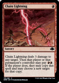2023 Magic: The Gathering: Dominaria Remastered (DMR) - Chain Lightning (#113, Common) (Foil, Near Mint)