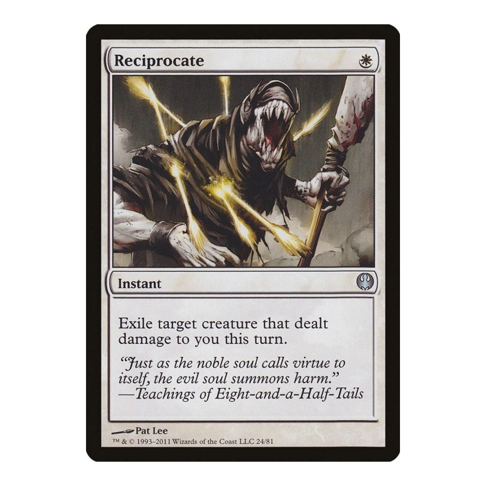 2011 Magic: The Gathering: Duel Decks: Knights vs. Dragons (DDG) - Reciprocate (#24, Uncommon) (, Near Mint)