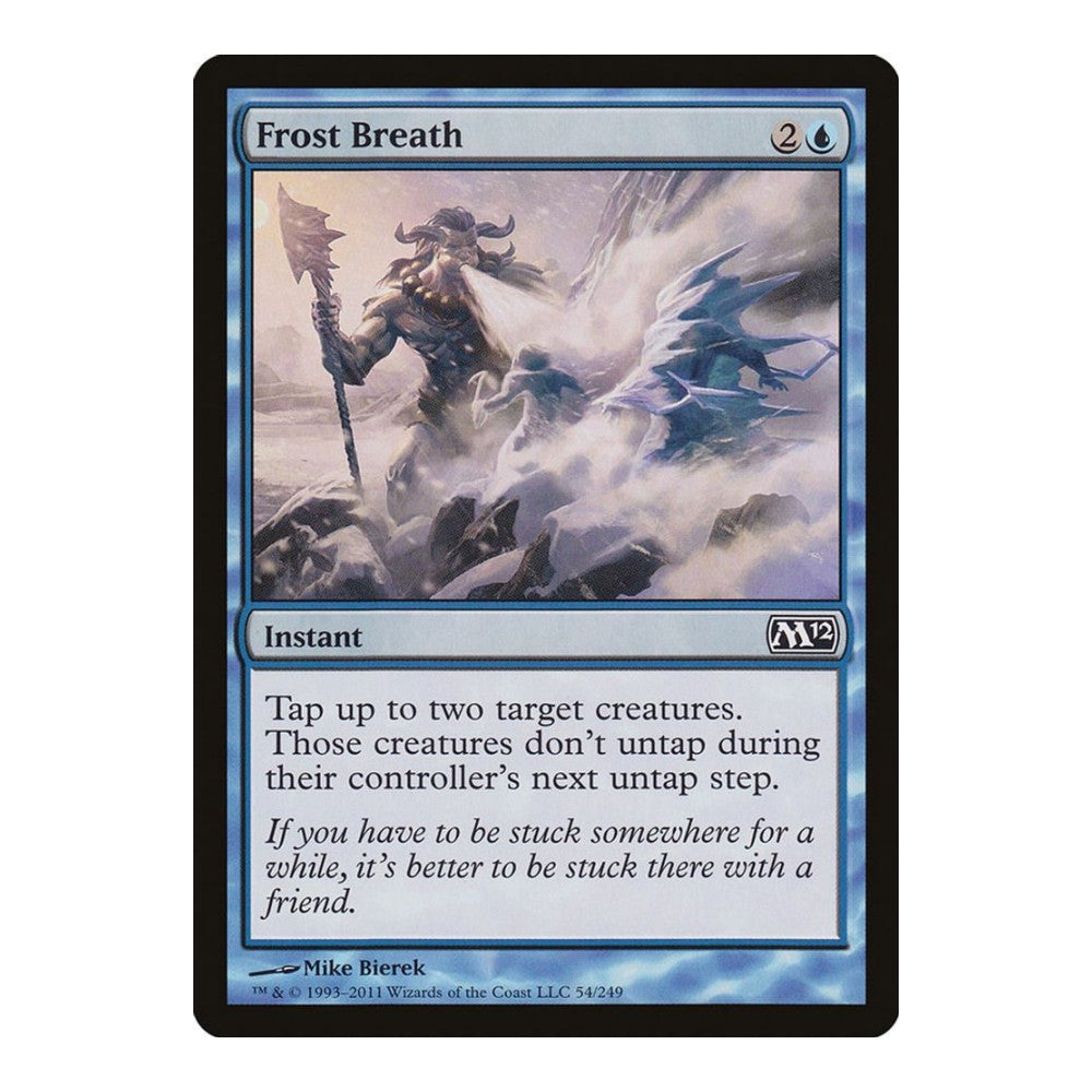 2011 Magic: The Gathering: Magic 2012 (M12) (M12) - Frost Breath (#54, Common) (, Near Mint)