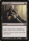 2011 Magic: The Gathering: Magic 2012 (M12) (M12) - Sorins Thirst (#110, Common) (, Near Mint)