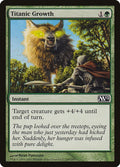 2011 Magic: The Gathering: Magic 2012 (M12) (M12) - Titanic Growth (#198, Common) (, Near Mint)