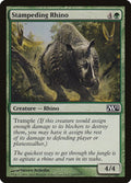 2011 Magic: The Gathering: Magic 2012 (M12) (M12) - Stampeding Rhino (#196, Common) (, Near Mint)