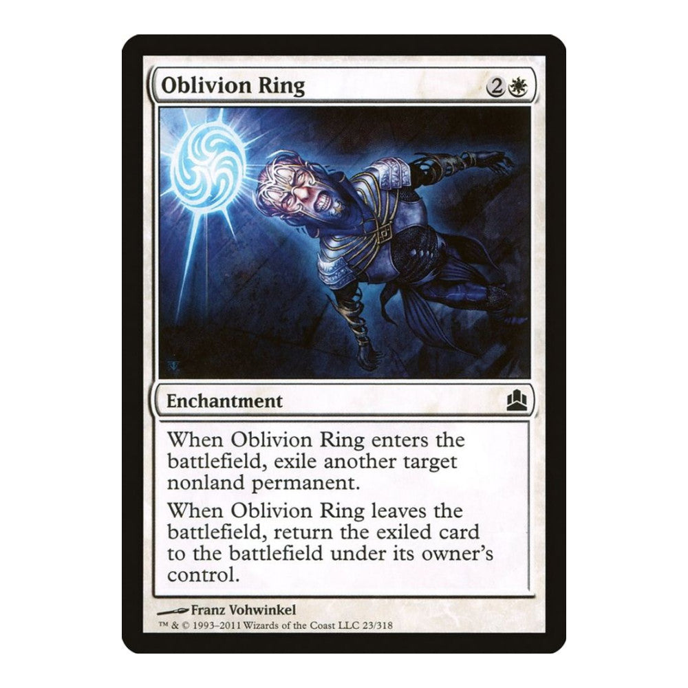 2011 Magic: The Gathering: Commander (CMD) - Oblivion Ring (#23, Common) (, Near Mint)
