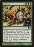 2011 Magic: The Gathering: Magic 2012 (M12) (M12) - Overrun (#186, Uncommon) (, Near Mint)