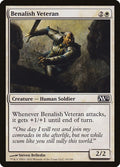2011 Magic: The Gathering: Magic 2012 (M12) (M12) - Benalish Veteran (#10, Common) (, Near Mint)