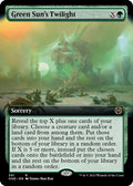 2023 Magic: The Gathering: Phyrexia: All Will Be One (ONE) - Green Suns Twilight Extended Art (#391, Rare) (, Near Mint)