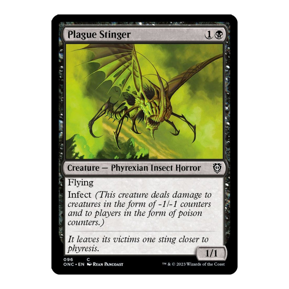 Plague Stinger - Commander: Phyrexia: All Will Be One () - Near Mint -