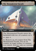 2023 Magic: The Gathering: Phyrexia: All Will Be One (ONE) - The Monumental Facade Extended Art (#401, Rare) (Foil, Near Mint)