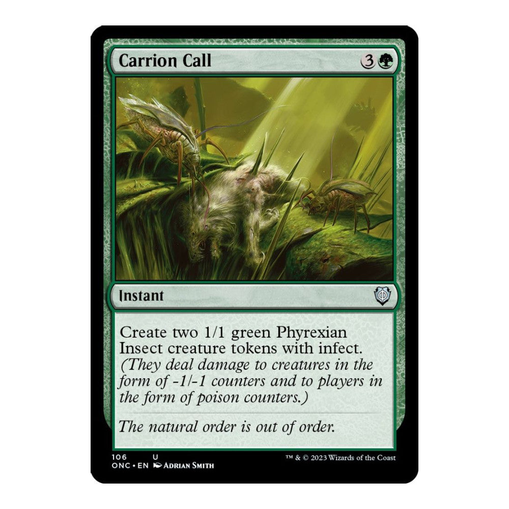 Carrion Call - Commander: Phyrexia: All Will Be One () - Near Mint -