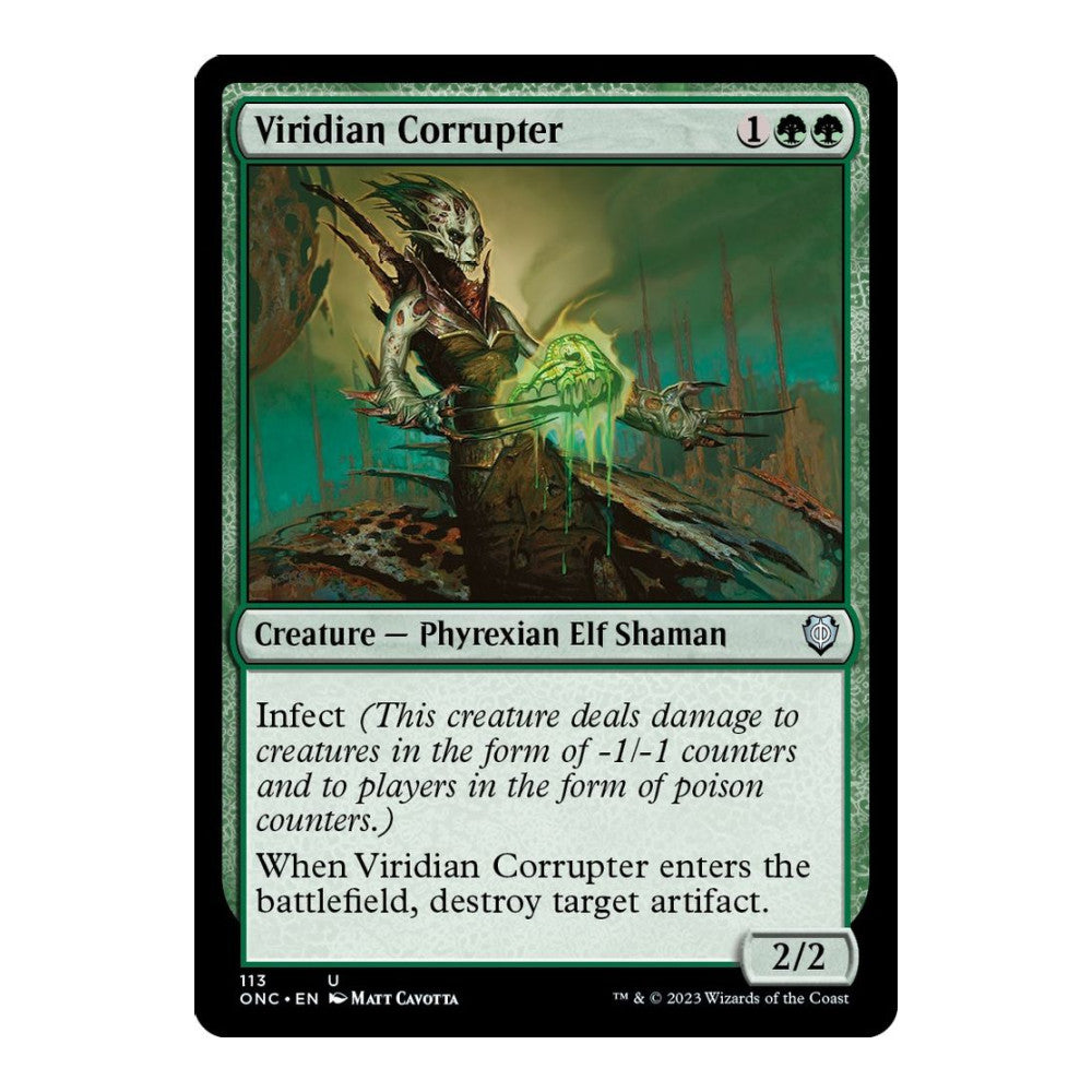 Viridian Corrupter - Commander: Phyrexia: All Will Be One () - Near Mint -