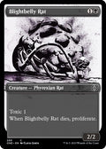2023 Magic: The Gathering: Phyrexia: All Will Be One (ONE) - Blightbelly Rat Showcase (#289, Common) (, Near Mint)