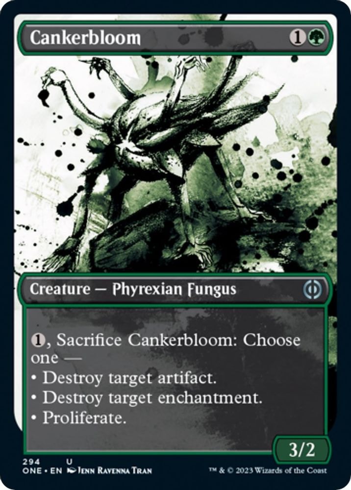 2023 Magic: The Gathering: Phyrexia: All Will Be One (ONE) - Cankerbloom Showcase (#294, Uncommon)