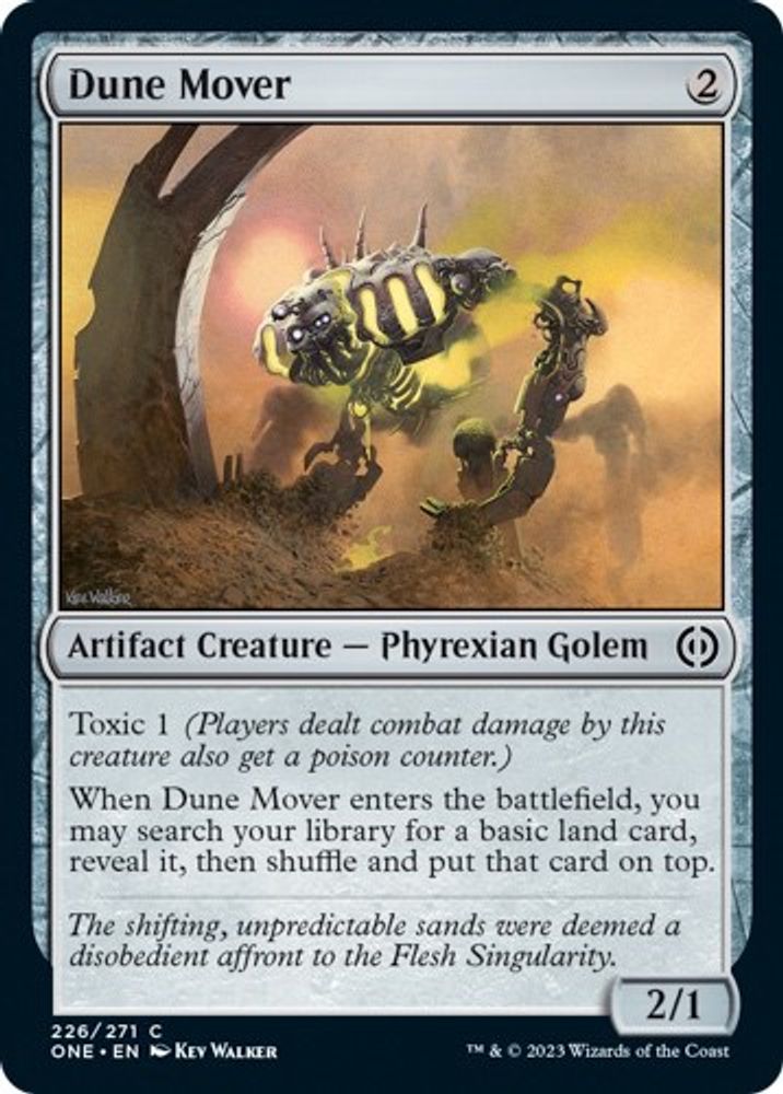 2023 Magic: The Gathering: Phyrexia: All Will Be One (ONE) - Dune Mover (#226, Common) (, Near Mint)