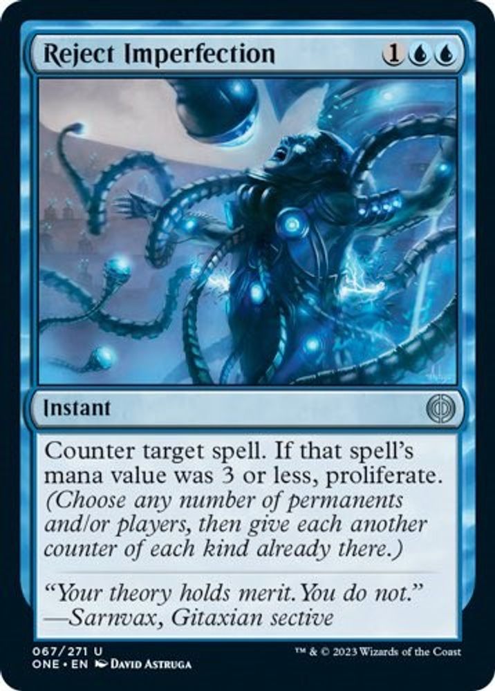 2023 Magic: The Gathering: Phyrexia: All Will Be One (ONE) - Reject Imperfection (#67, Uncommon) (, Near Mint)