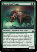 2023 Magic: The Gathering: Phyrexia: All Will Be One (ONE) - Contagious Vorrac (#164, Common) (, Near Mint)