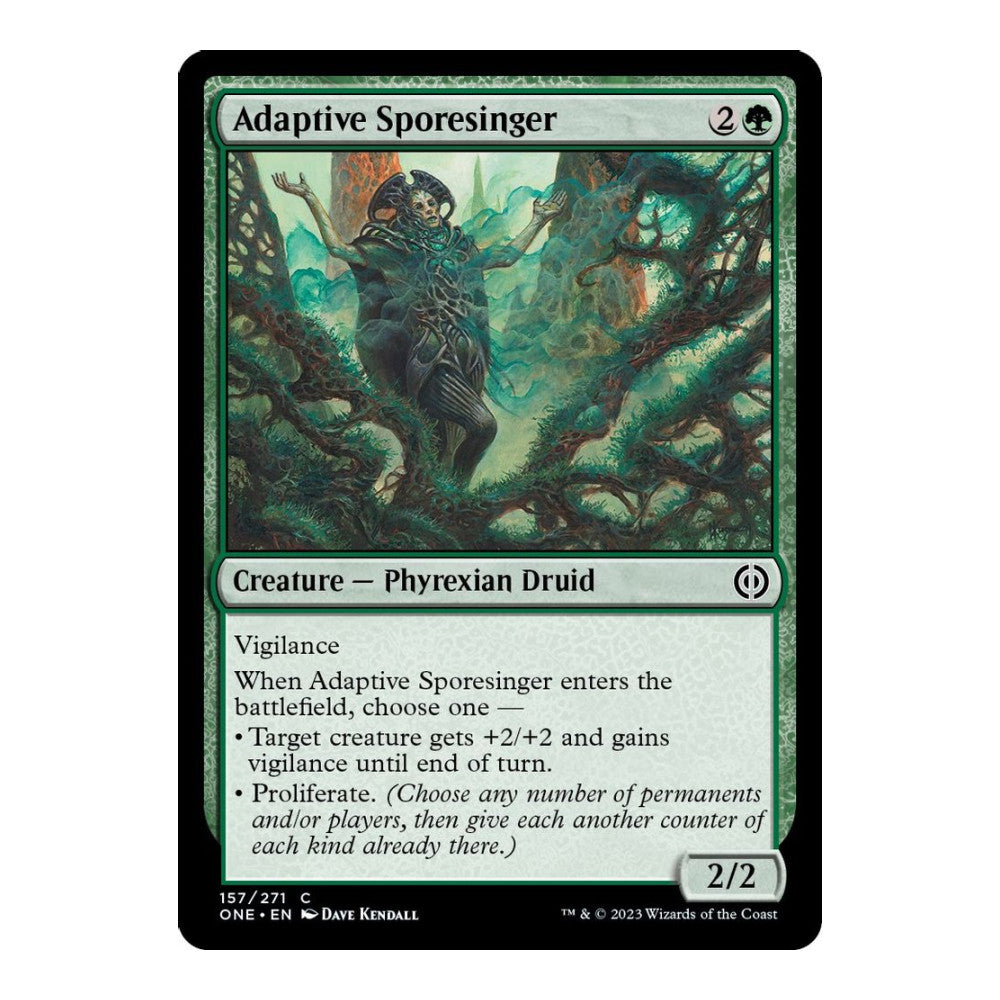 Adaptive Sporesinger - Phyrexia: All Will Be One () - Near Mint -