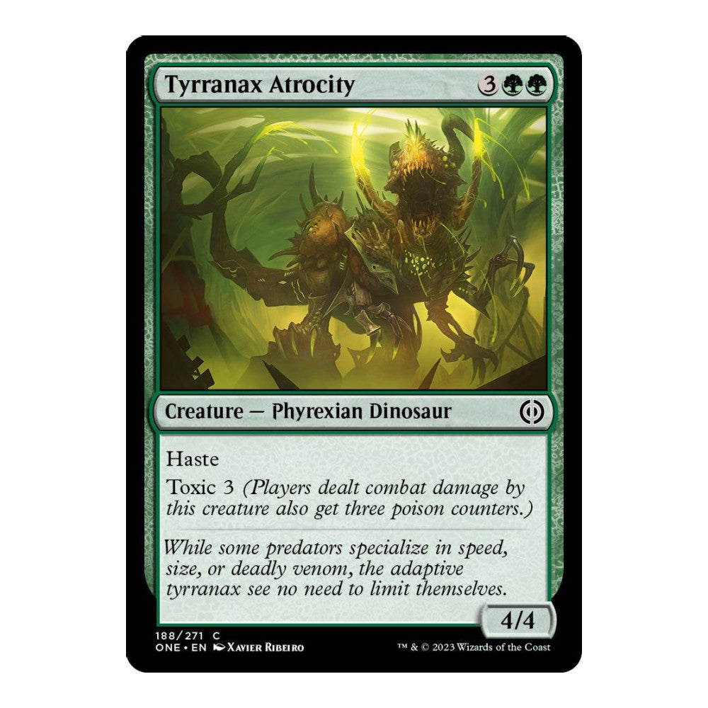 Tyrranax Atrocity - Phyrexia: All Will Be One () - Near Mint -