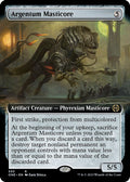 2023 Magic: The Gathering: Phyrexia: All Will Be One (ONE) - Argentum Masticore Extended Art (#393, Rare) (, Near Mint)