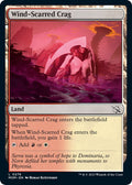 2023 Magic: The Gathering: March of the Machine (MOM) - Wind Scarred Crag (#276, Common) (, Near Mint)