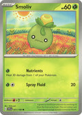 2023 Pokemon: SV01: Scarlet & Violet Base Set (SVI) - Smoliv - 021/198 (#021/198, Common) (Reverse Holofoil, Near Mint)
