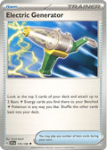 2023 Pokemon: SV01: Scarlet & Violet Base Set (SVI) - Electric Generator (#170/198, Uncommon) (Reverse Holofoil, Near Mint)